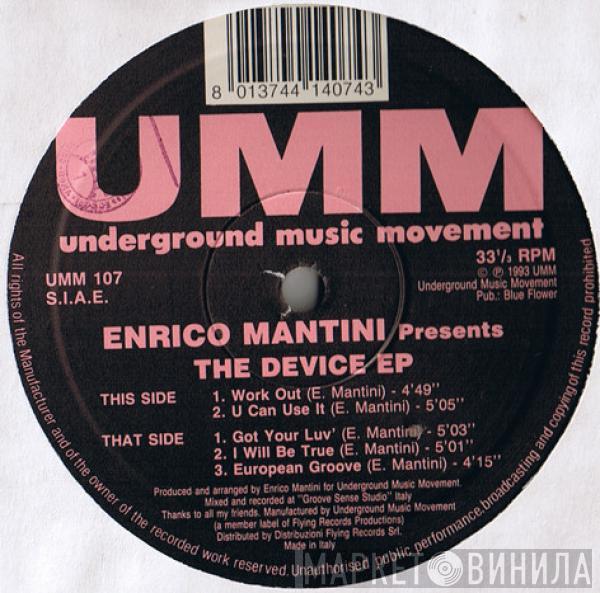 Enrico Mantini - The Device EP