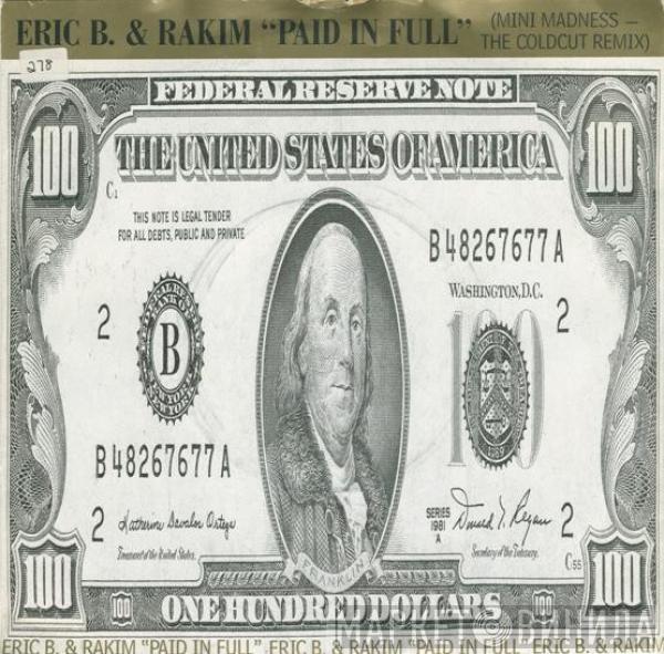  Eric B. & Rakim  - Paid In Full (Mini Madness - The Coldcut Remix)