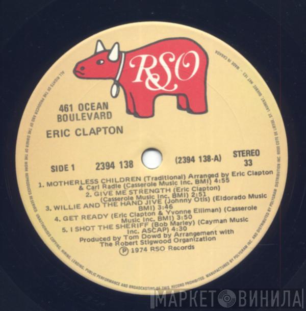  Eric Clapton  - 461 Ocean Boulevard