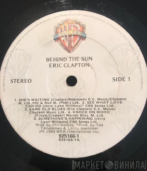  Eric Clapton  - Behind The Sun