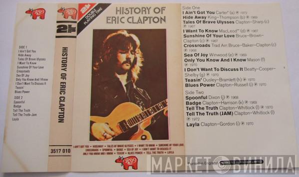  Eric Clapton  - History Of Eric Clapton