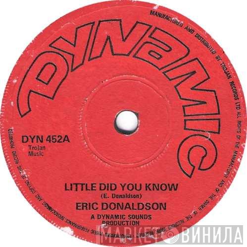 Eric Donaldson  - Little Did You Know