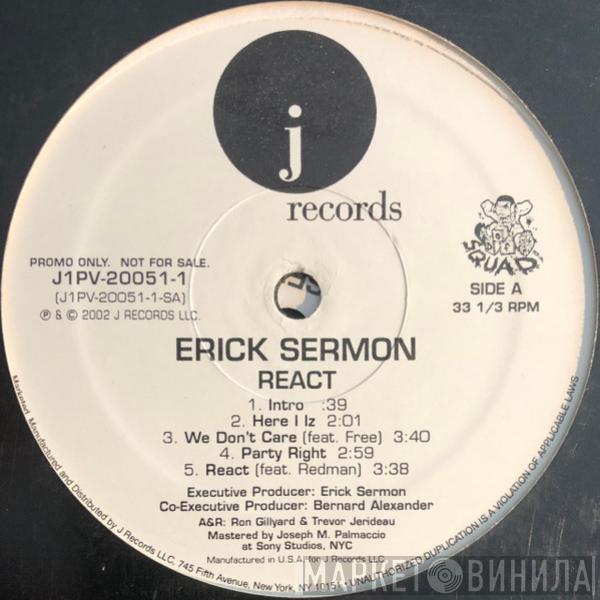  Erick Sermon  - React