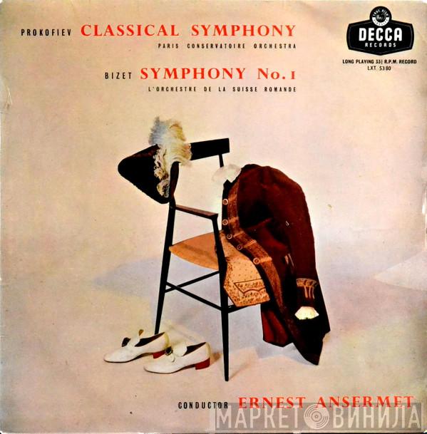 Ernest Ansermet, L'Orchestre De La Suisse Romande, Sergei Prokofiev, Georges Bizet - Classical Symphony / Symphony In C