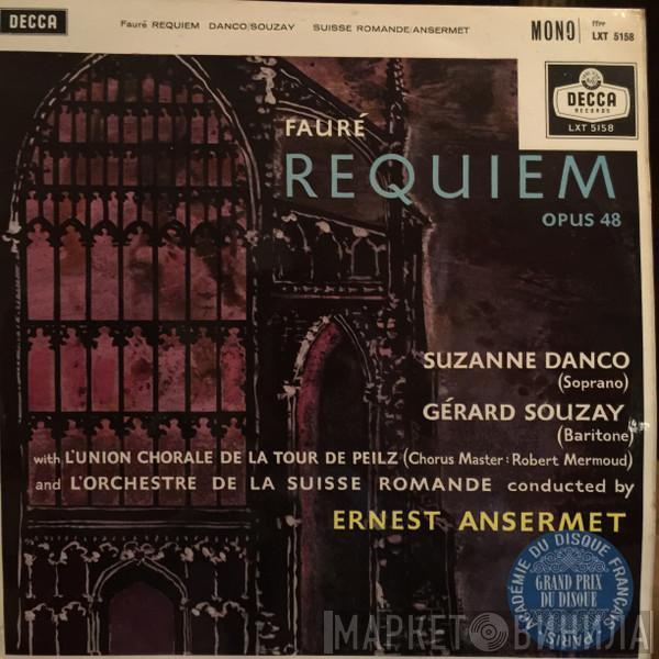 - Ernest Ansermet - Gabriel Fauré - L'Orchestre De La Suisse Romande  Gérard Souzay  - Requiem Op.48