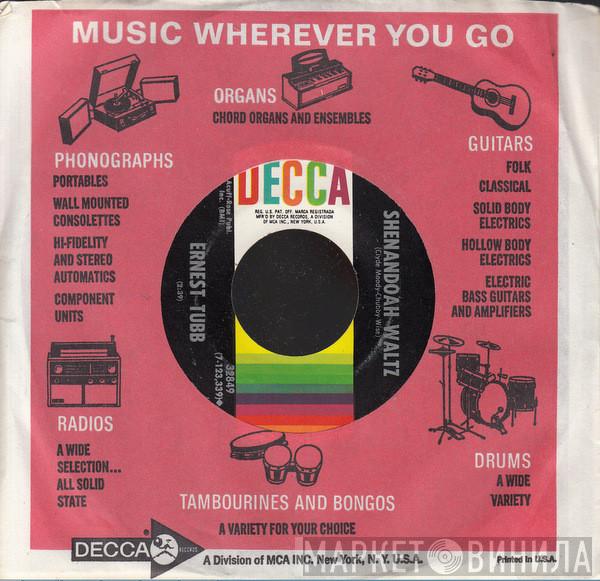  Ernest Tubb  - Don't Back A Man Up In A Corner / Shenandoah Waltz