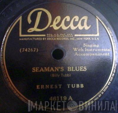  Ernest Tubb  - Seaman's Blues / Waiting For A Train