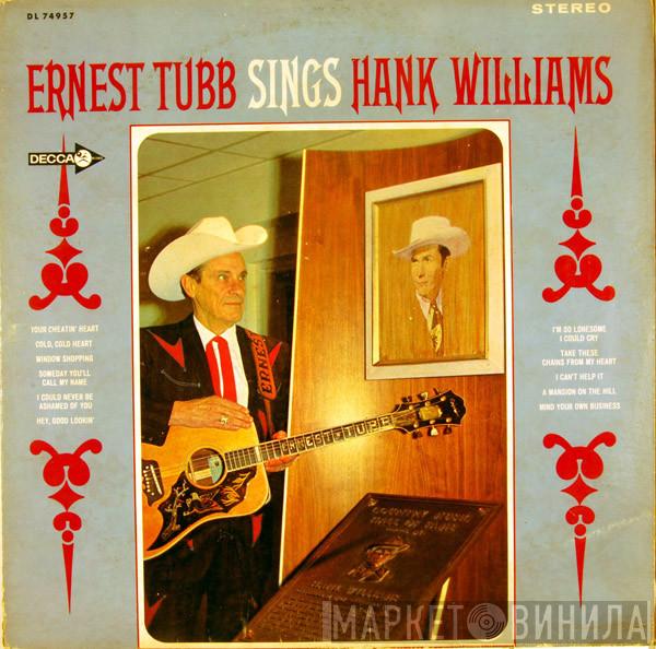  Ernest Tubb  - Ernest Tubb Sings Hank Williams