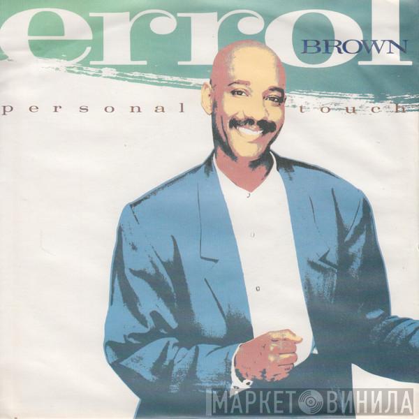 Errol Brown - Personal Touch