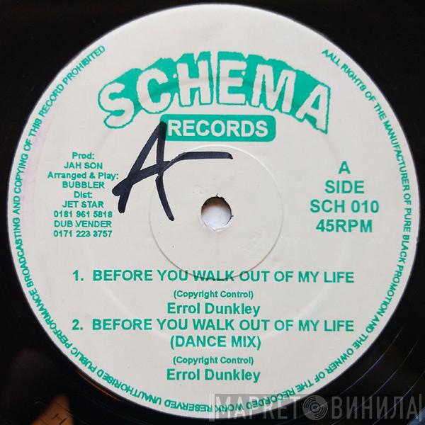 Errol Dunkley - Before You Walk Out Of My Life
