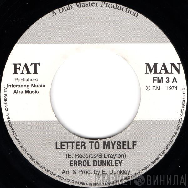 Errol Dunkley - Letter To Myself