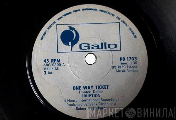  Eruption   - One Way Ticket