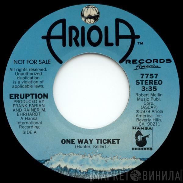  Eruption   - One Way Ticket