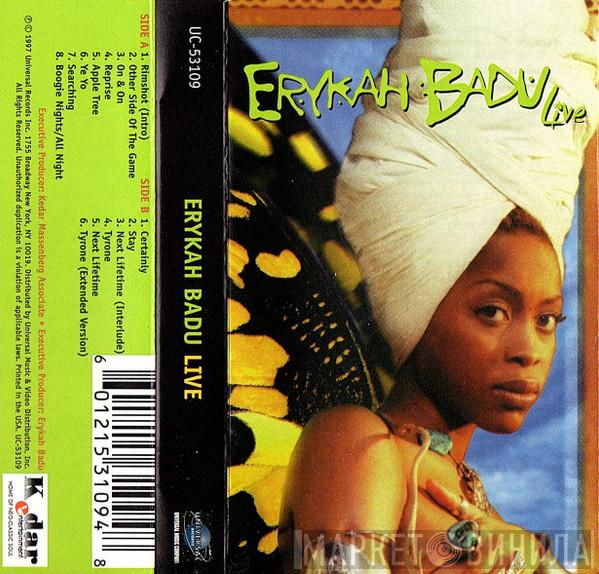  Erykah Badu  - Live