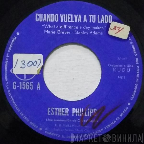  Esther Phillips  - Cuando Vuelva a tu Lado