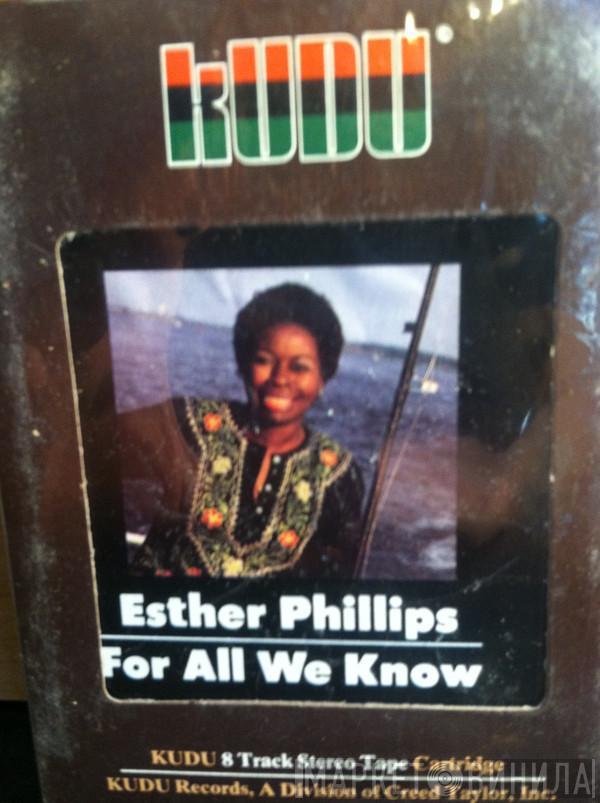 , Esther Phillips  Joe Beck  - For All We Know