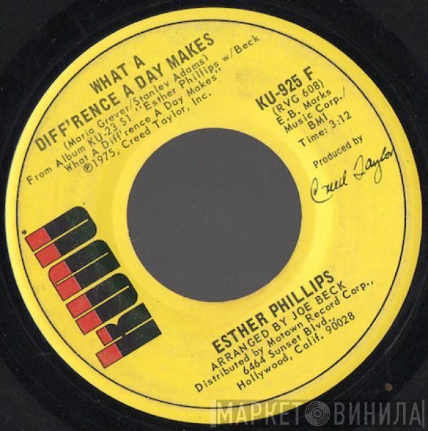  Esther Phillips  - What A Diff'rence A Day Makes
