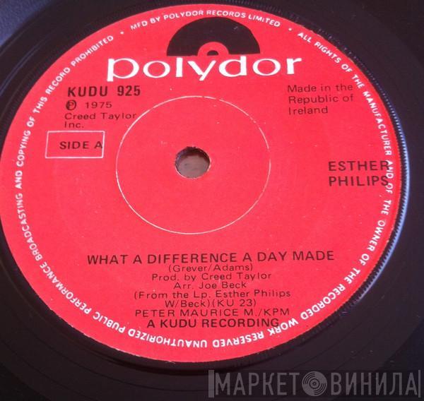  Esther Phillips  - What A Diff'rence A Day Makes