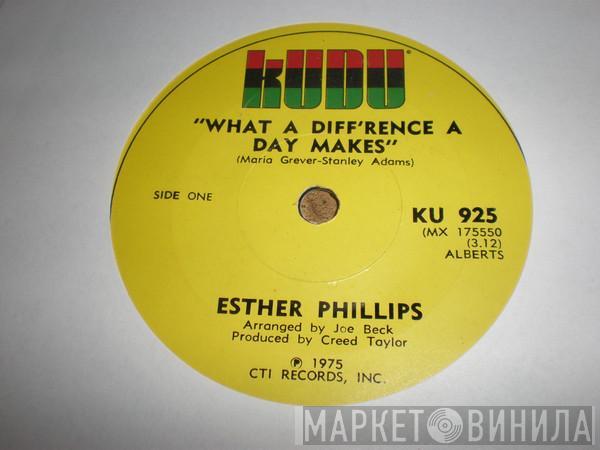  Esther Phillips  - What A Diff'rence A Day Makes