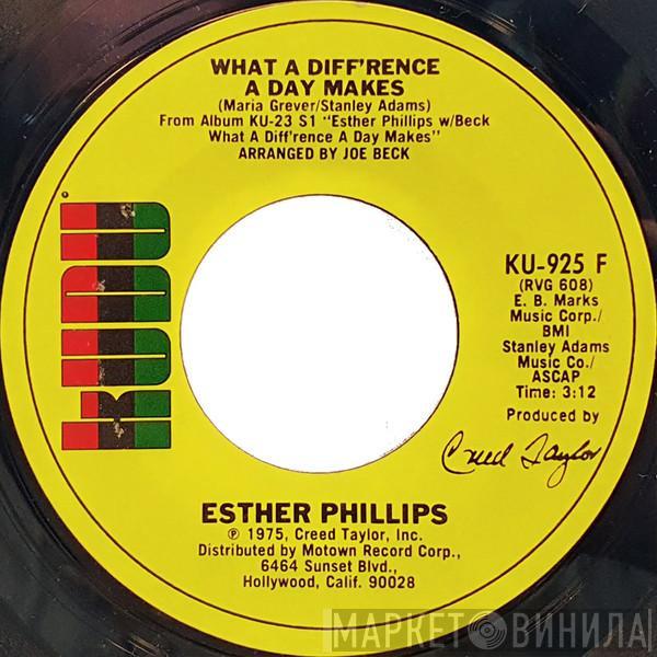  Esther Phillips  - What A Diff'rence A Day Makes