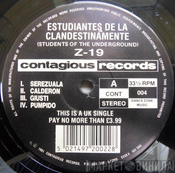 Estudiantes De La Clandestinamente (Students of the Underground) - Z-19