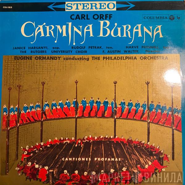 , Eugene Ormandy  The Philadelphia Orchestra  - Carmina Burana