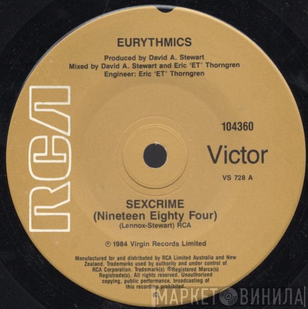  Eurythmics  - Sexcrime (Nineteen Eighty Four)