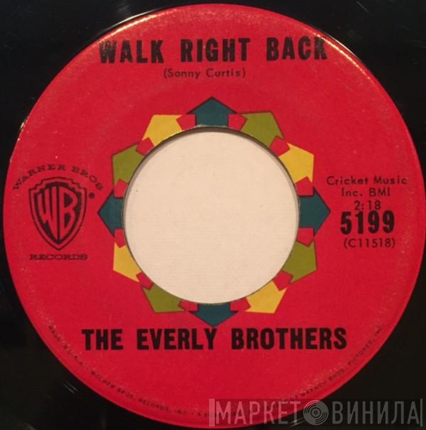  Everly Brothers  - Walk Right Back / Ebony Eyes