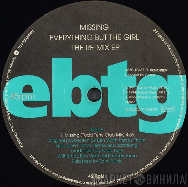  Everything But The Girl  - Missing (The Re-Mix E.P.)