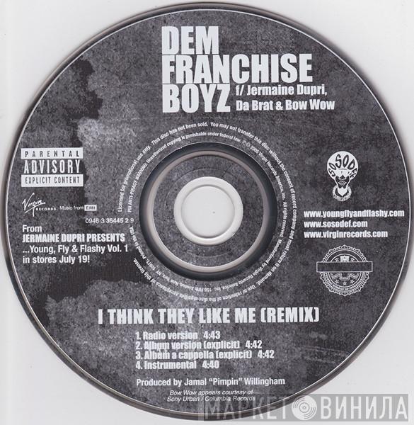 F/ Dem Franchize Boyz , Jermaine Dupri & Da Brat  Bow Wow  - I Think They Like Me (Remix)