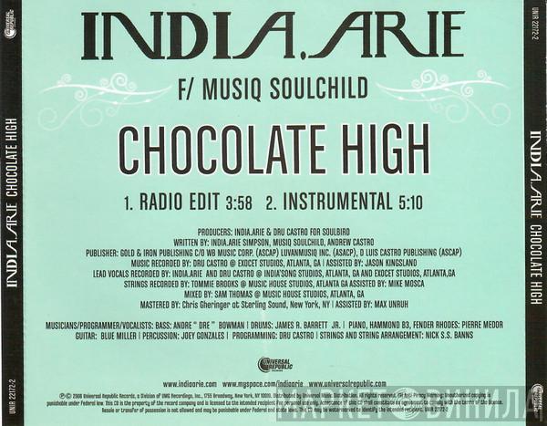 F/ India.Arie  Musiq Soulchild  - Chocolate HIgh