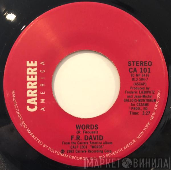  F.R. David  - Words