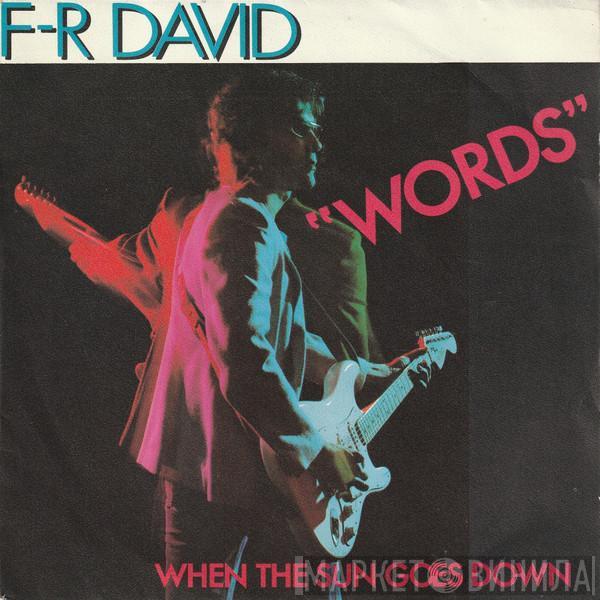  F.R. David  - Words