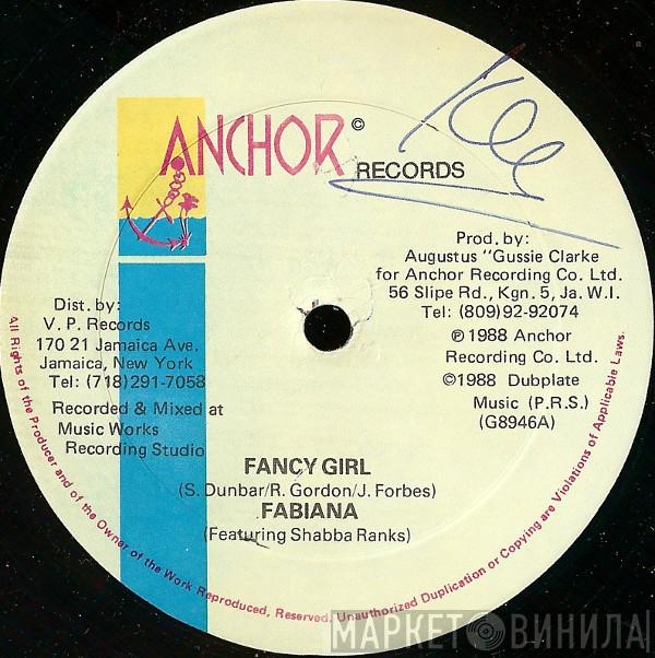 Fabiana Shabba Ranks  - Fancy Girl / Deh Pon Me Mind