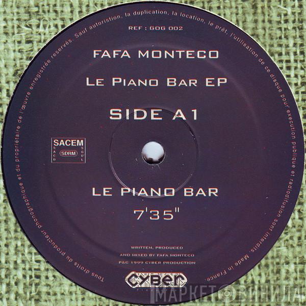  Fafa Monteco  - Le Piano Bar EP