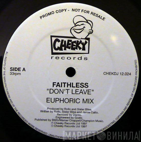  Faithless  - Don't Leave / Salva Mea