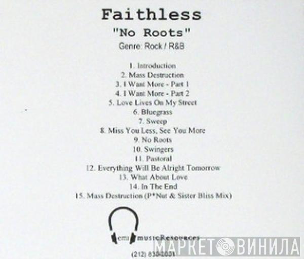  Faithless  - No Roots