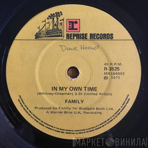  Family   - In My Own Time