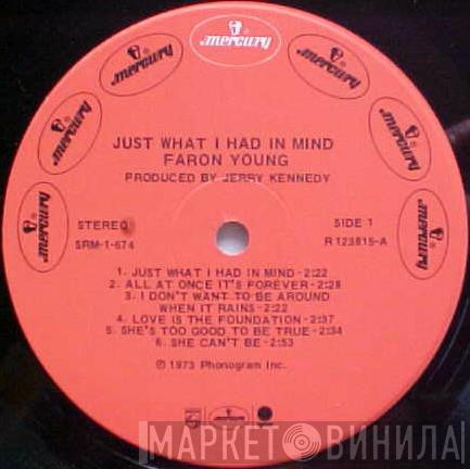  Faron Young  - Just What I Had In Mind