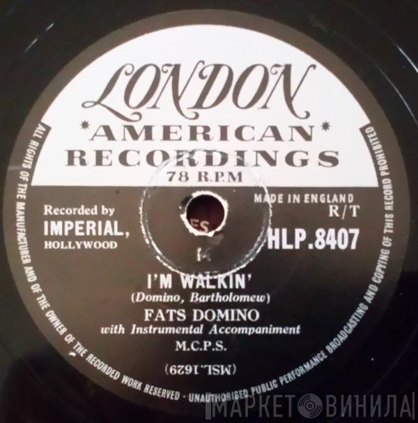  Fats Domino  - I'm Walkin' / I'm In The Mood For Love