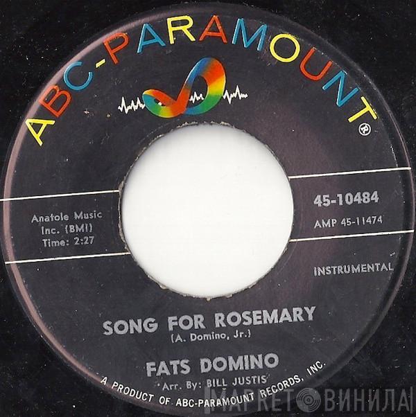  Fats Domino  - Song For Rosemary / Red Sails In The Sunset
