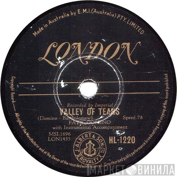  Fats Domino  - Valley Of Tears / It's You I Love