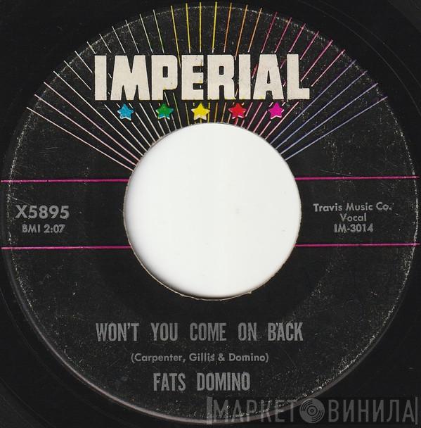  Fats Domino  - Won't You Come On Back / Hands Across The Table