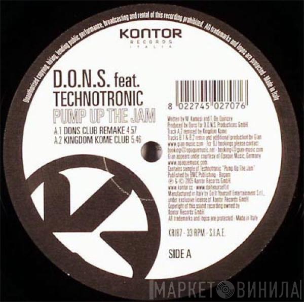 Feat. D.O.N.S.  Technotronic  - Pump Up The Jam