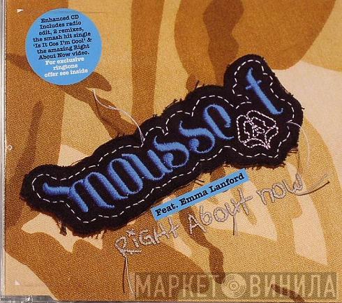 Feat. Mousse T.  Emma Lanford  - Right About Now
