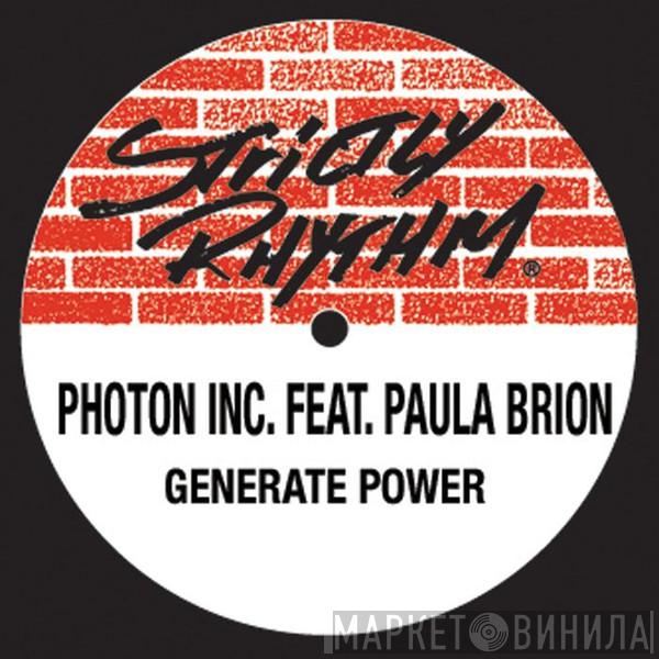 Feat. Photon Inc.  Paula Brion  - Generate Power