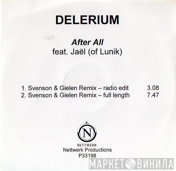 Feat Delerium  Jaël  - After All