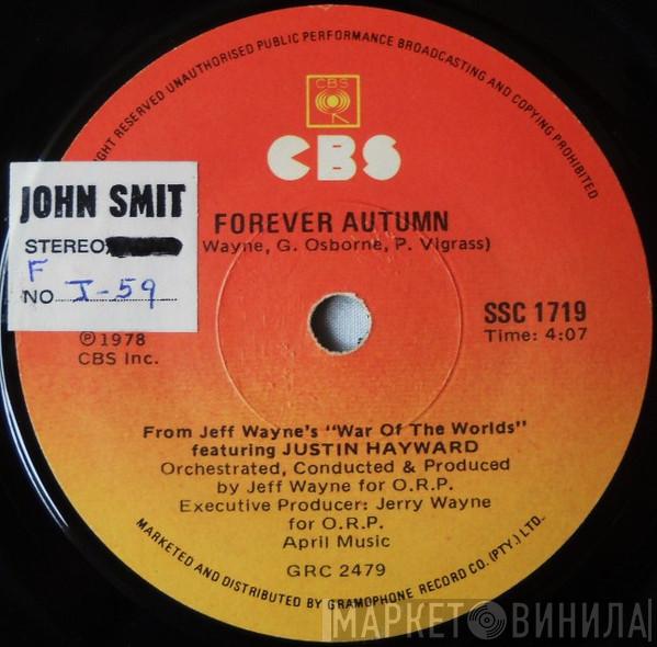 Feat. Jeff Wayne  Justin Hayward  - Forever Autumn (From "War Of The Worlds")