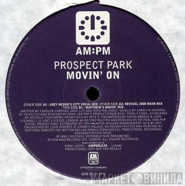 Feat. Prospect Park  Carolyn Harding  - Movin' On