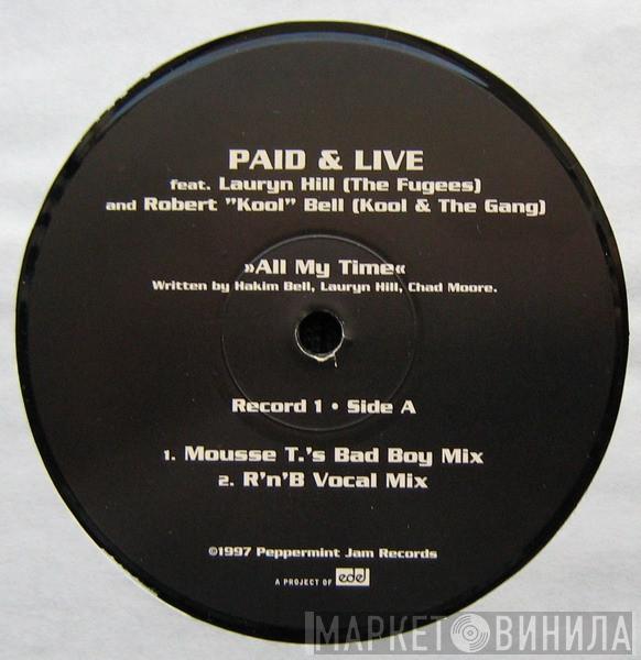 Feat. Paid & Live & Lauryn Hill  Robert Kool Bell  - All My Time